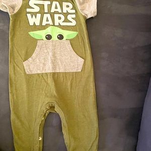 Star Wars one piece baby boy